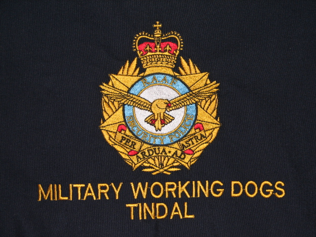 RAAF dog coats